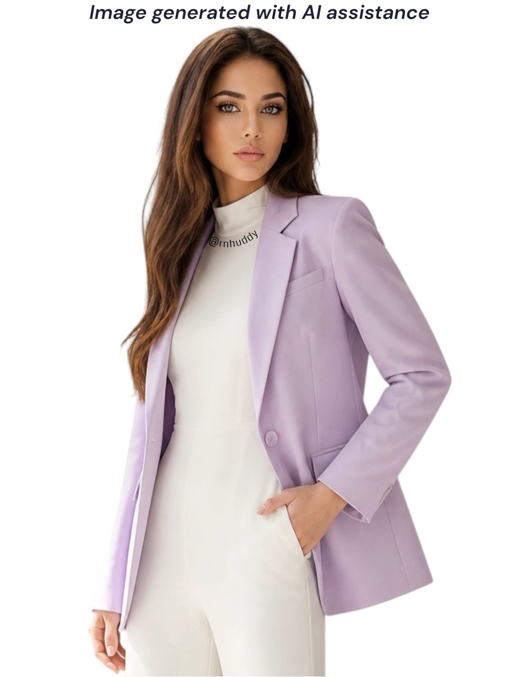 NWT Vero Moda size 8 lavender classic blazer